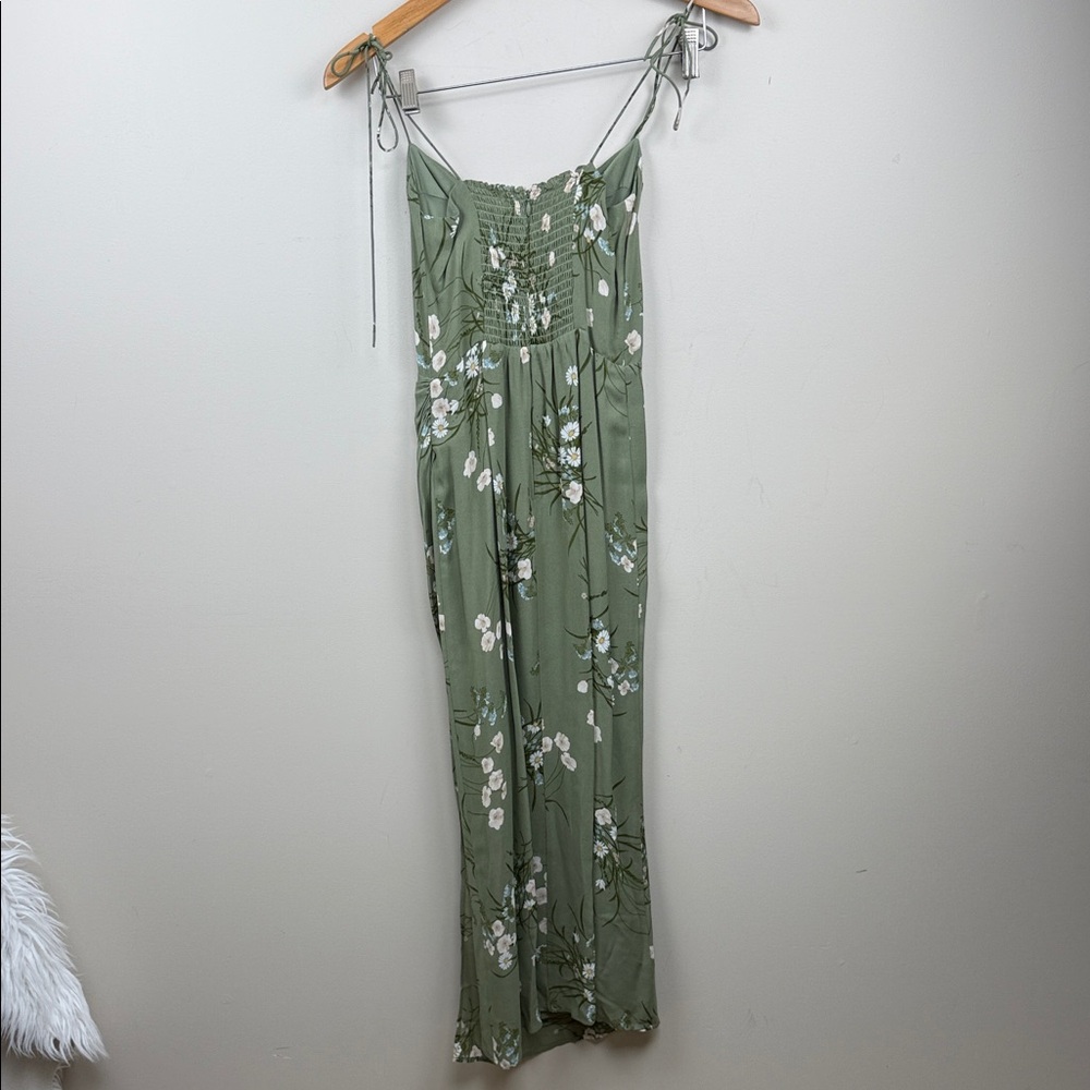 ❌❌SOLD❌❌NEW Reformation Kourtney Sage Floral Maxi Dress in Bonita 2 - Picture 15 of 16
